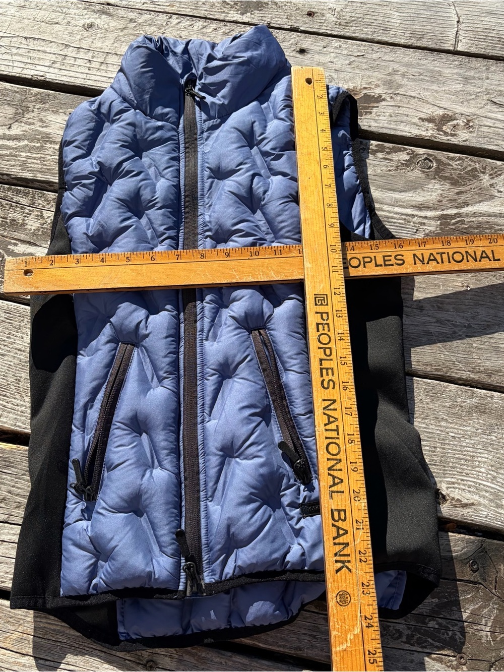 Horze Shelly Women's Light Padded Vest Light Blue - Picture 6 of 6